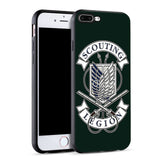 Attack on Titan Soft Silicone Phone Case for iPhone