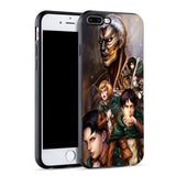 Attack on Titan Soft Silicone Phone Case for iPhone