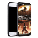 Attack on Titan Soft Silicone Phone Case for iPhone