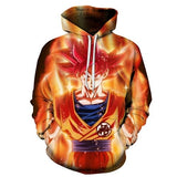 Dragon ball Z Pocket Hoodie Sweatshirt