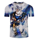 Dragon Ball Z Ultra Instinct Goku Super Saiyan Men 3D Tshirt