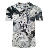 Dragon Ball Z Ultra Instinct Goku Super Saiyan Men 3D Tshirt