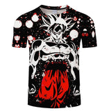 Dragon Ball Z Ultra Instinct Goku Super Saiyan Men 3D Tshirt