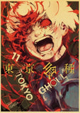 Tokyo Ghoul Retro Poster