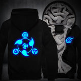 Naruto Luminous Zipper Hoodie Jacket