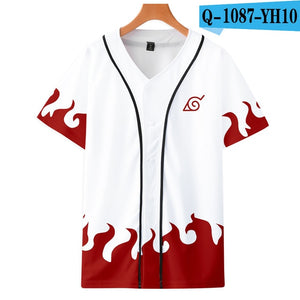 Naruto Summer Cool Print T-shirt