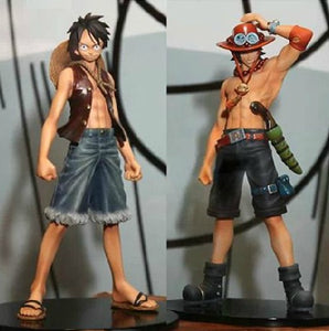 One Piece Monkey.D.Luffy And Brother D Ace Action Toys