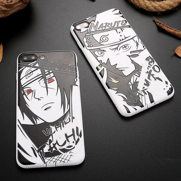 Cartoon Naruto Sasuke Kakashi Case For iPhone