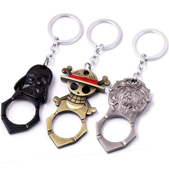 One Piece Luffy Figure Wine Opener Car Key Ring