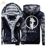 Dragon Ball Z  Hoodie Men Warm Jackets