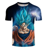 Dragon Ball Z Ultra Instinct Goku Super Saiyan Men 3D Tshirt