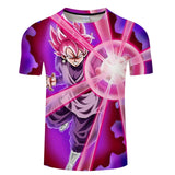 Dragon Ball Z Ultra Instinct Goku Super Saiyan Men 3D Tshirt