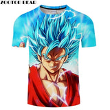 Dragon Ball Z Ultra Instinct Goku Super Saiyan Men 3D Tshirt