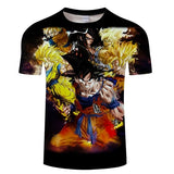 Dragon Ball Z Ultra Instinct Goku Super Saiyan Men 3D Tshirt