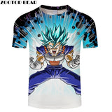 Dragon Ball Z Ultra Instinct Goku Super Saiyan Men 3D Tshirt