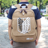 Attack on Titan Backpack School Bag