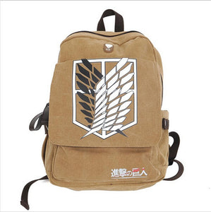 Attack on Titan Backpack School Bag