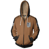 Attack On Titan Zipper Hoodie