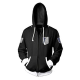 Attack On Titan Zipper Hoodie