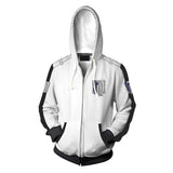 Attack On Titan Zipper Hoodie