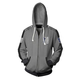 Attack On Titan Zipper Hoodie