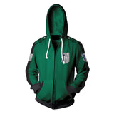 Attack On Titan Zipper Hoodie