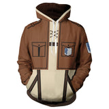 Attack On Titan Zipper Hoodie