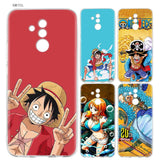 One Piece Silicone Case for Honor 10 8X Play Y6 Y5 Y7 Y9 Prime 2018 7A Pro 7C