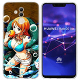 One Piece Silicone Case for Honor 10 8X Play Y6 Y5 Y7 Y9 Prime 2018 7A Pro 7C