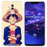 One Piece Silicone Case for Honor 10 8X Play Y6 Y5 Y7 Y9 Prime 2018 7A Pro 7C