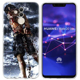 One Piece Silicone Case for Honor 10 8X Play Y6 Y5 Y7 Y9 Prime 2018 7A Pro 7C