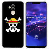 One Piece Silicone Case for Honor 10 8X Play Y6 Y5 Y7 Y9 Prime 2018 7A Pro 7C