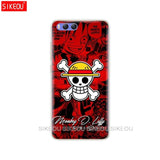 One Piece Logo Silicone Cover Case For Xiaomi Mi 8 8SE A1 A2 lite 5 5S 5X 6 Mi5 MI6 NOTE 3 MAX Mix 2 2S