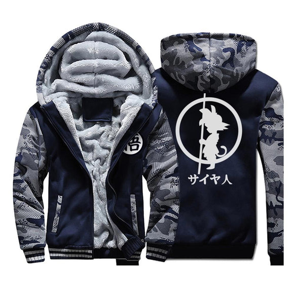 Dragon Ball Z  Hoodie Men Warm Jackets