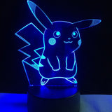 Pokemon Go Game Pikachu 3D Lamp