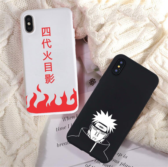 Sasuke Naruto Soft Silicone Cover Case For iPhone