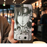 Sasuke Naruto Soft Silicone Cover Case For iPhone