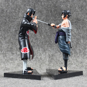 Naruto Uchiha itachi & Uchiha Sasuke Action Figure (2 Pcs Set)