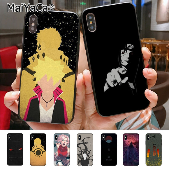 Naruto Case for iPhone X XS XR XS MAX 8plus 7 6splus se 5c 7plus case