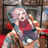 Naruto Case for iPhone X XS XR XS MAX 8plus 7 6splus se 5c 7plus case