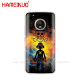 One Piece Pirates Phone Cover For Motorola Moto X4 C G6 G5 G5S G4 Z2 Z3 PLAY PLUS