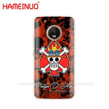 One Piece Pirates Phone Cover For Motorola Moto X4 C G6 G5 G5S G4 Z2 Z3 PLAY PLUS