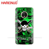 One Piece Pirates Phone Cover For Motorola Moto X4 C G6 G5 G5S G4 Z2 Z3 PLAY PLUS