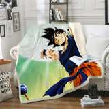 Dragon Ball Print Blanket