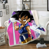 Dragon Ball Print Blanket